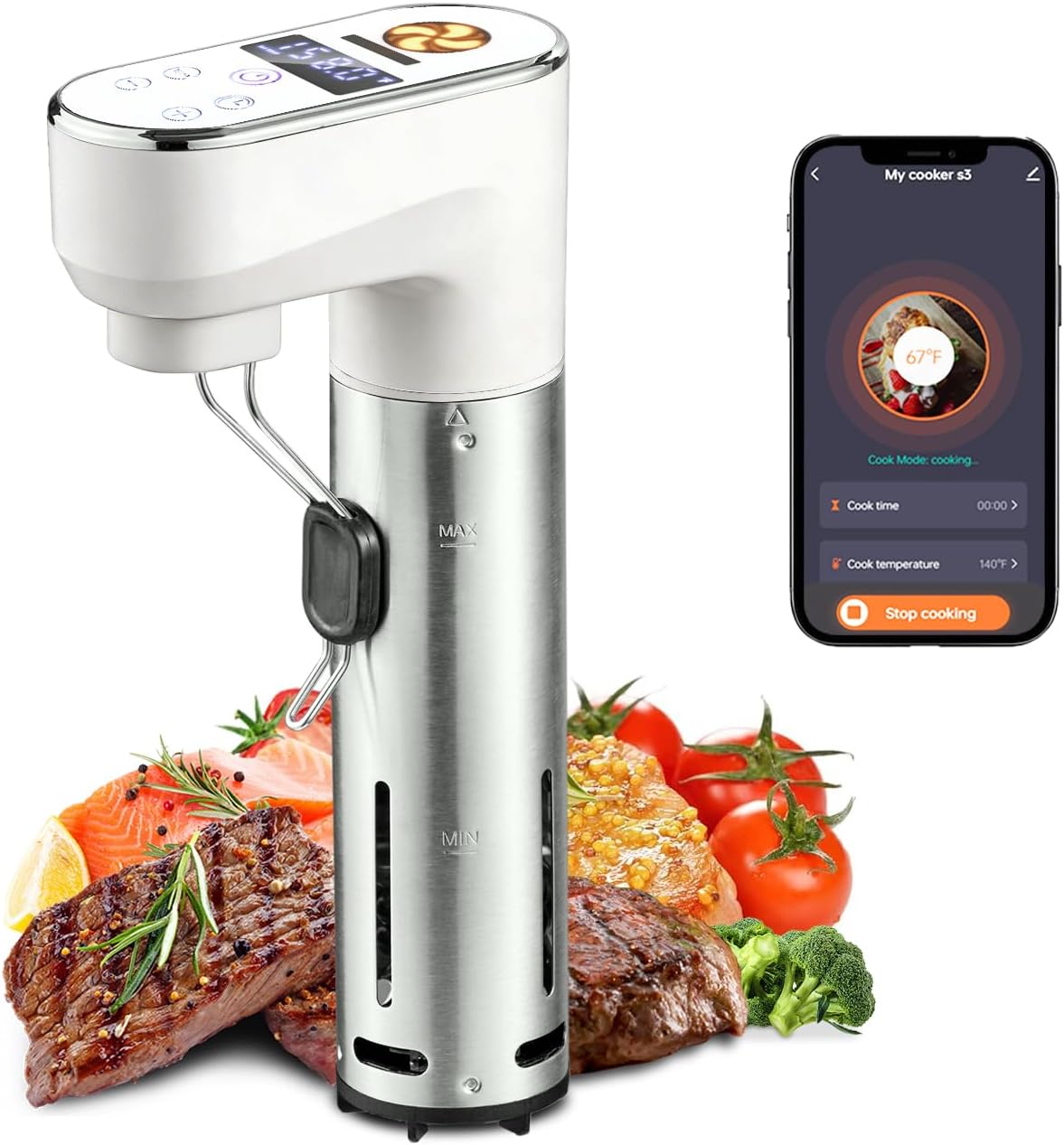 Sous Vide Immersion - Inteligentny urządzenie do gotowania sous vide