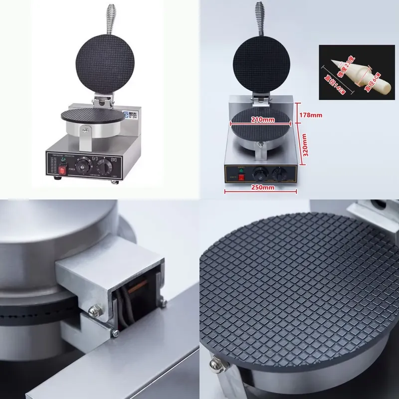 Crepe Maker Non Stick - Maszyny do przekąsek TEBAK, elektryczna maszyna