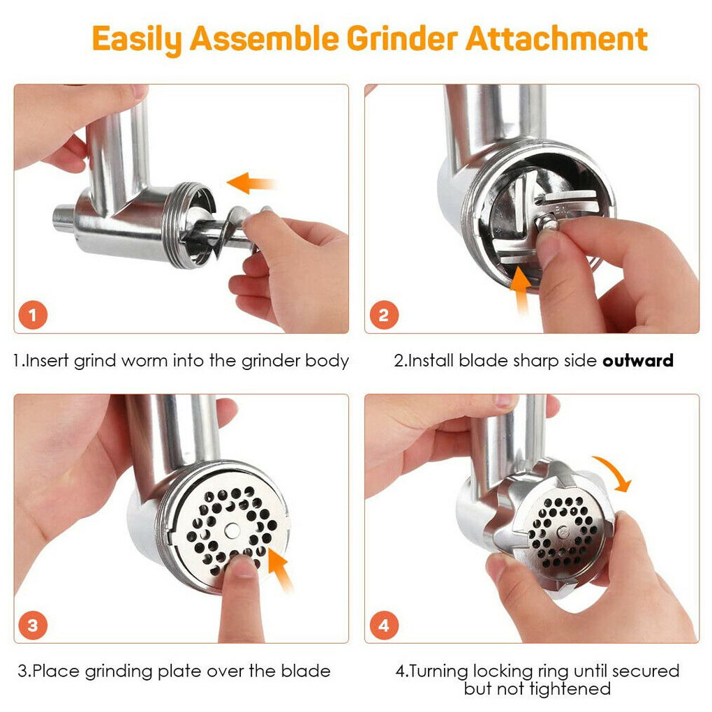 Nasadka do maszynki do mieleni – Meat Grinder Attachment recenzja i cena