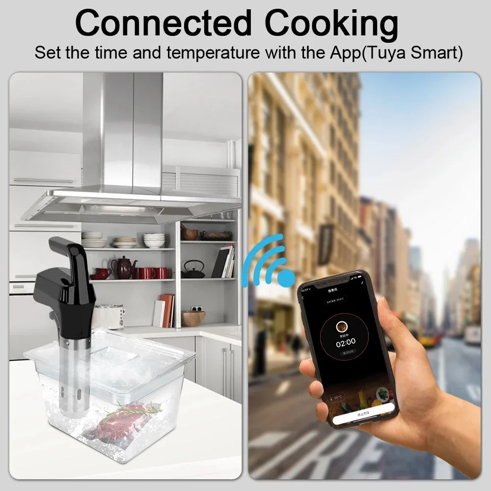 1100W próżniowa kuchenka Sous  – Sous Vide Immersion recenzja i cena