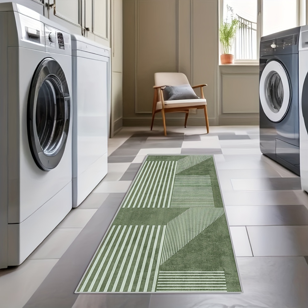 Dywanik kuchenny VIKAMA w pask – Kitchen Appliances Green recenzja i cena