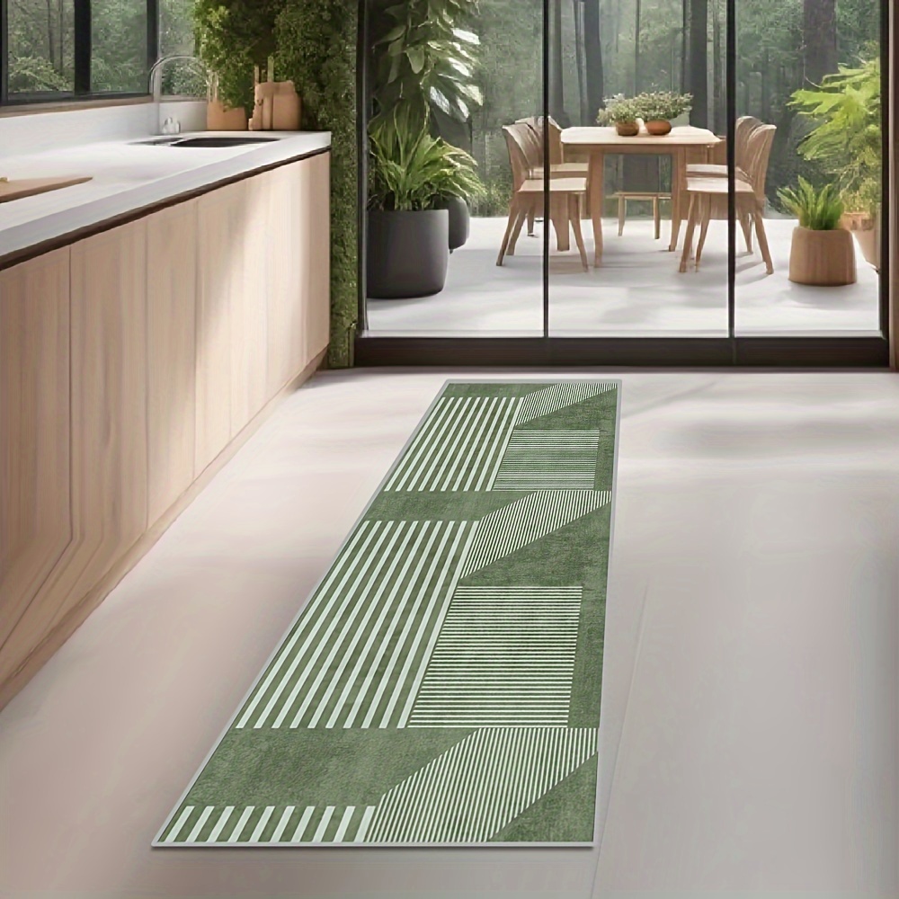 Dywanik kuchenny VIKAMA w pask – Kitchen Appliances Green recenzja i cena