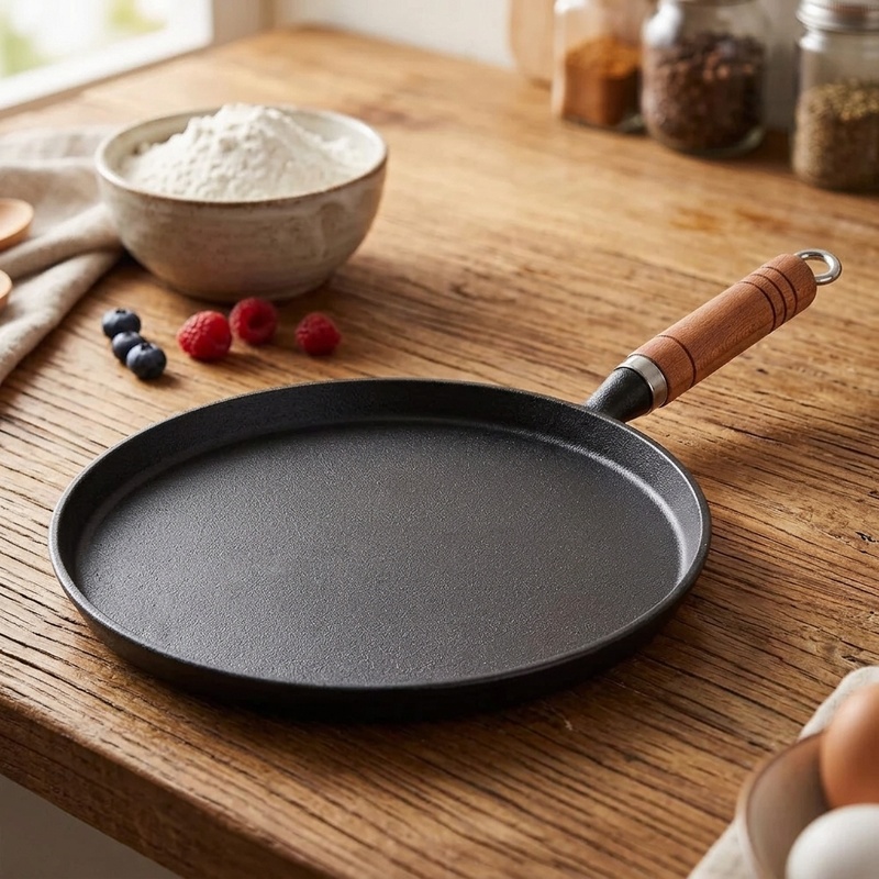 Patelnia żeliwna 20/23/26 cm,  – Electric Griddle Pancake recenzja i cena