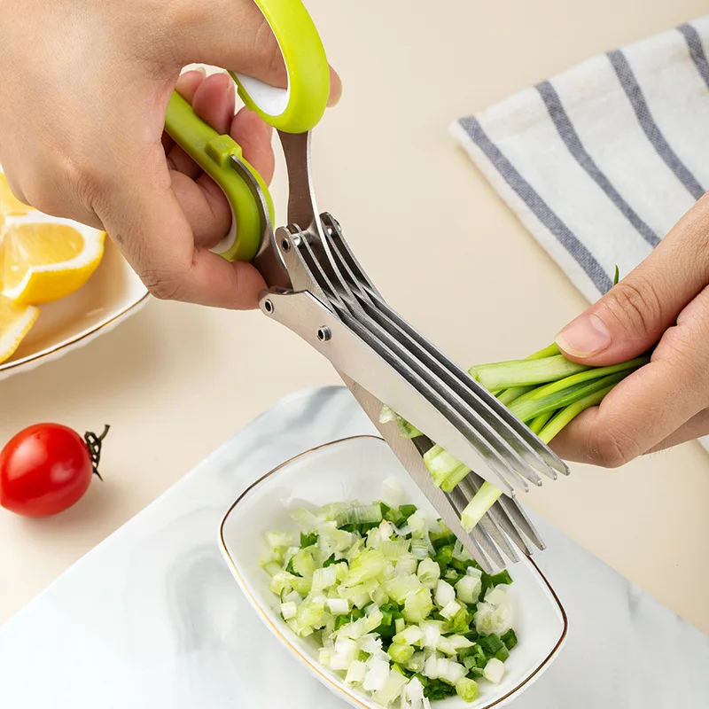 Wielofunkcyjne kuchenne nożycz – Kitchen Appliances Green recenzja i cena