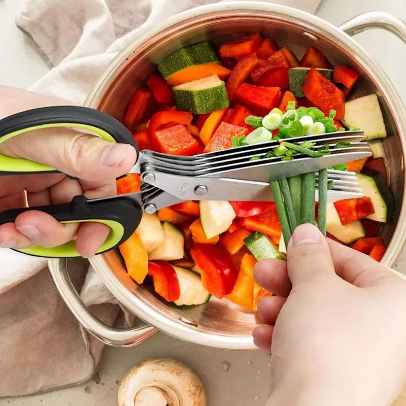 Wielowarstwowe nożyce kuchenne – Kitchen Appliances Green recenzja i cena