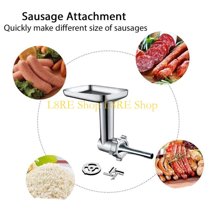 L8RE Wymienne płyty Mocowanie  – Meat Grinder Attachment recenzja i cena