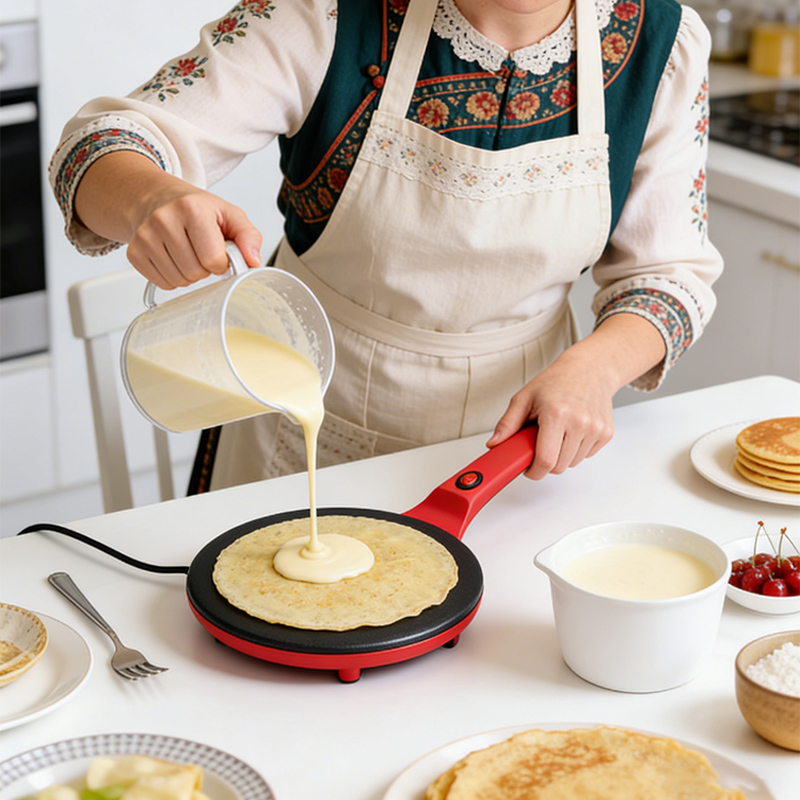 Elektryczna maszyna do naleśni – Crepe Maker Non Stick recenzja i cena