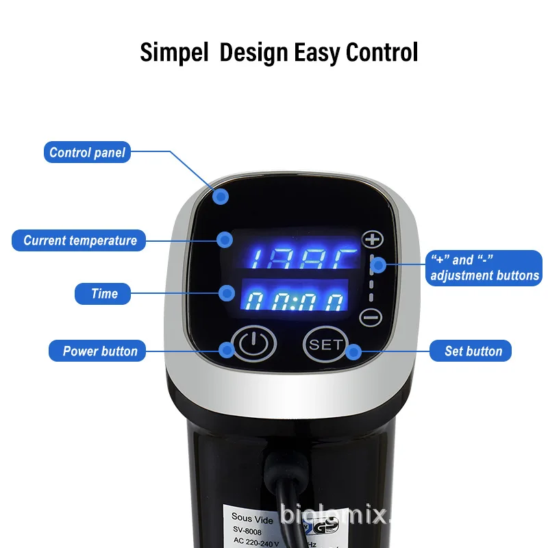 Wodoodporny (IPX7) precyzyjny  – Sous Vide Immersion recenzja i cena