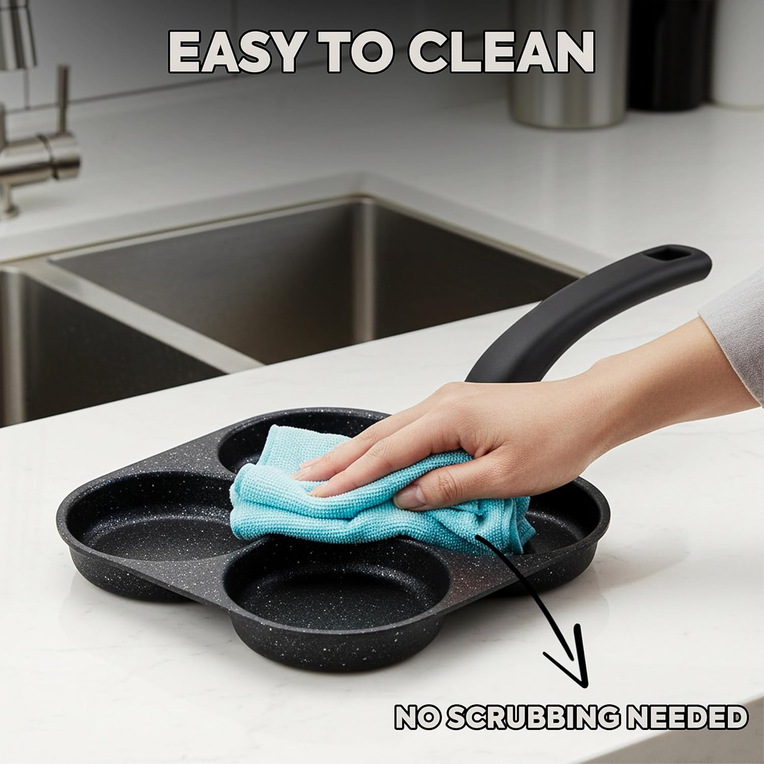 Patelnia do smażenia jajek, ni – Electric Griddle Pancake recenzja i cena