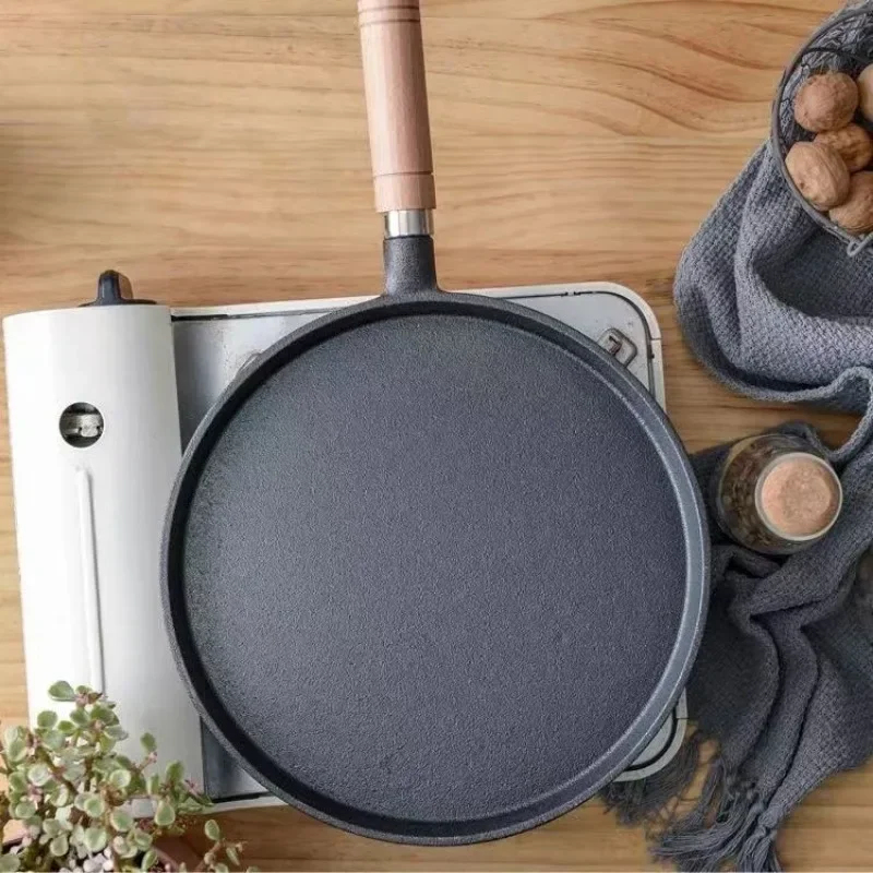 Patelnia żeliwna 20 cm z drewn – Electric Griddle Pancake recenzja i cena